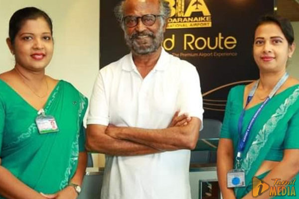 மீண்டும் இலங்கைக்கு வருகை தந்துள்ள நடிகர் ரஜினி காந்த்