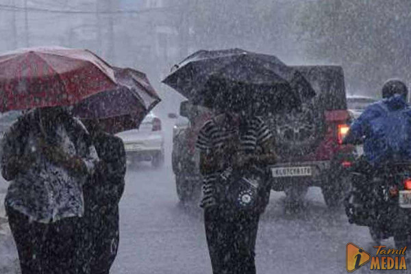 நாட்டின் பல பகுதிகளில் இடியுடன் கூடிய மழை ; இன்றைய வானிலை அறிக்கை