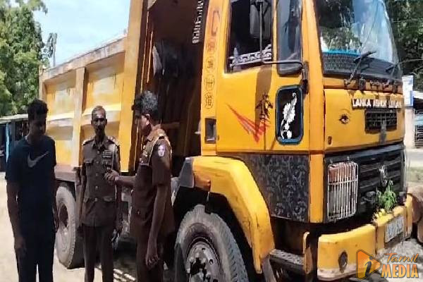 யாழில் சட்டவிரோத மணல் அகழ்வில் ஈடுபட்ட இருவர் கைது