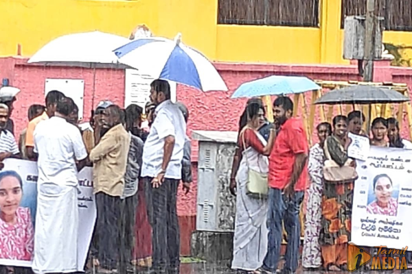 கொழும்பில் உயிரிழந்த மாணவிக்கு நீதிகோரி மாபெரும் போராட்டம்